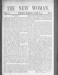 The New Woman - first publishing