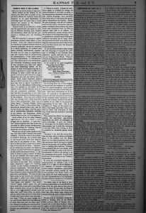 1893 Article "Women's Work in the Alliance by Mrs. Emma Troudner, president of sub-alliance