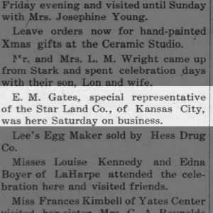 The Humboldt Union Humboldt, Kansas · Thursday, October 03, 1912 Local News