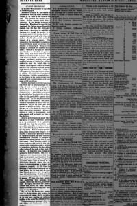 Western Kansas World- Sat, Apr 18, 1885